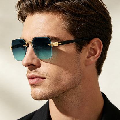 Fashion Frameless Sunglasses UV Protection