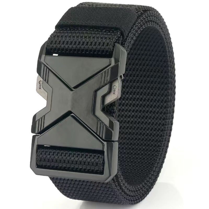 Mens Automatic Buckle Stretch Belt