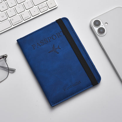 Passport Cover, Anti-Skimming Protective Sleeve for ID Cards and Bank Cards
