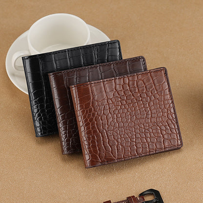 Men?s Bifold PU Leather Wallet