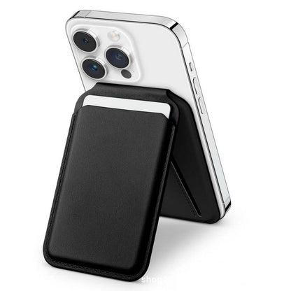 Magnetic Card Holder with Stand for iPhone