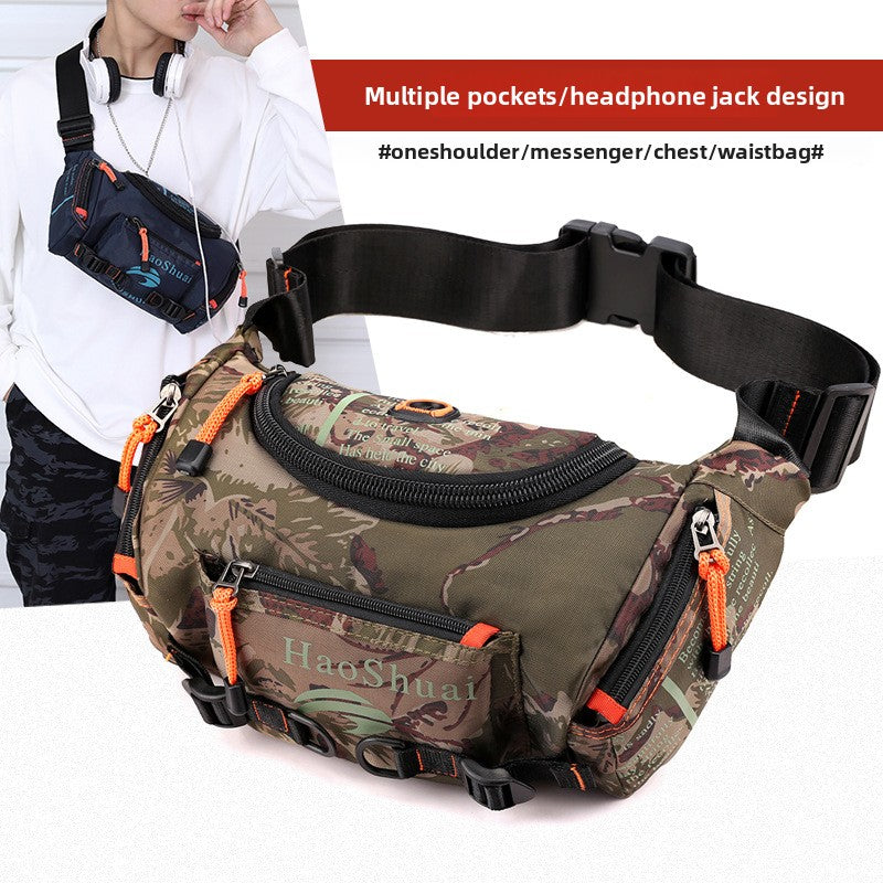 Multifunctional Outdoor Nylon Waist Bag