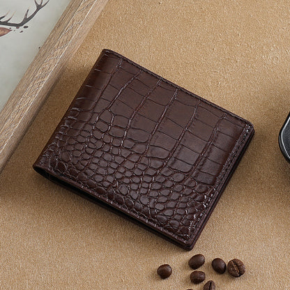 Men?s Bifold PU Leather Wallet