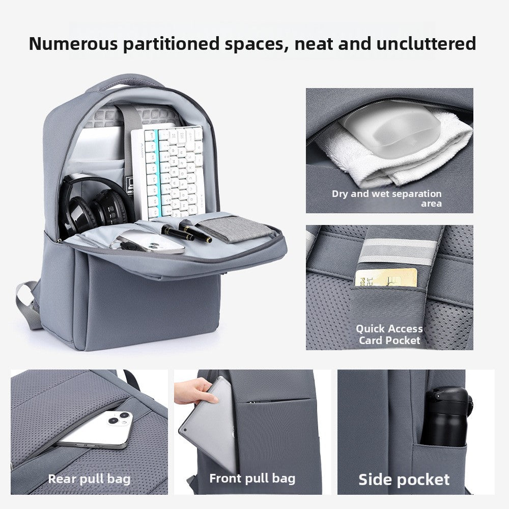 Multi-functional Business Commuter College Student Schoolbag