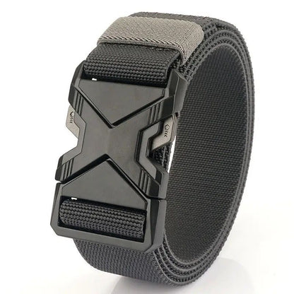 Mens Automatic Buckle Stretch Belt
