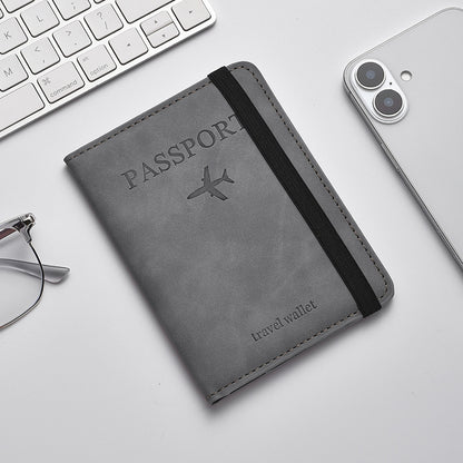 Passport Cover, Anti-Skimming Protective Sleeve for ID Cards and Bank Cards