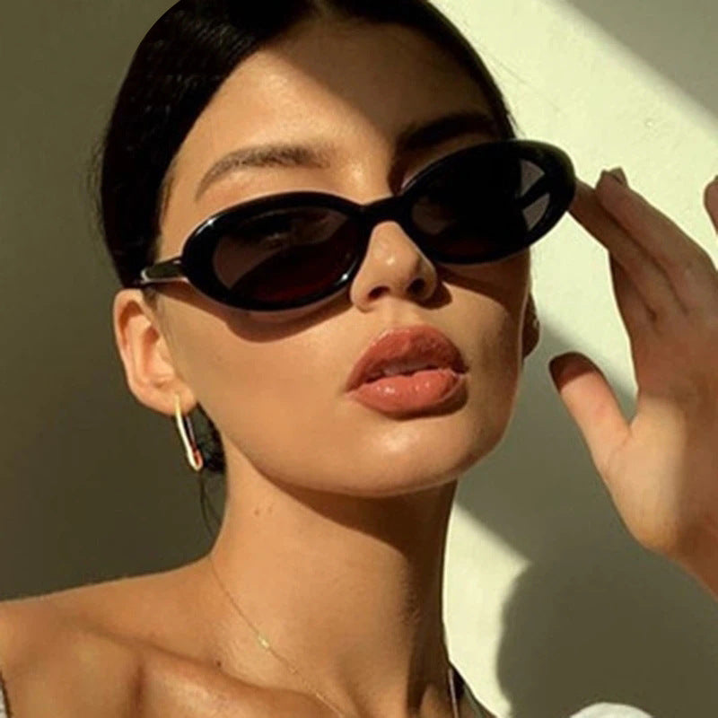 Retro Oval Sunglasses