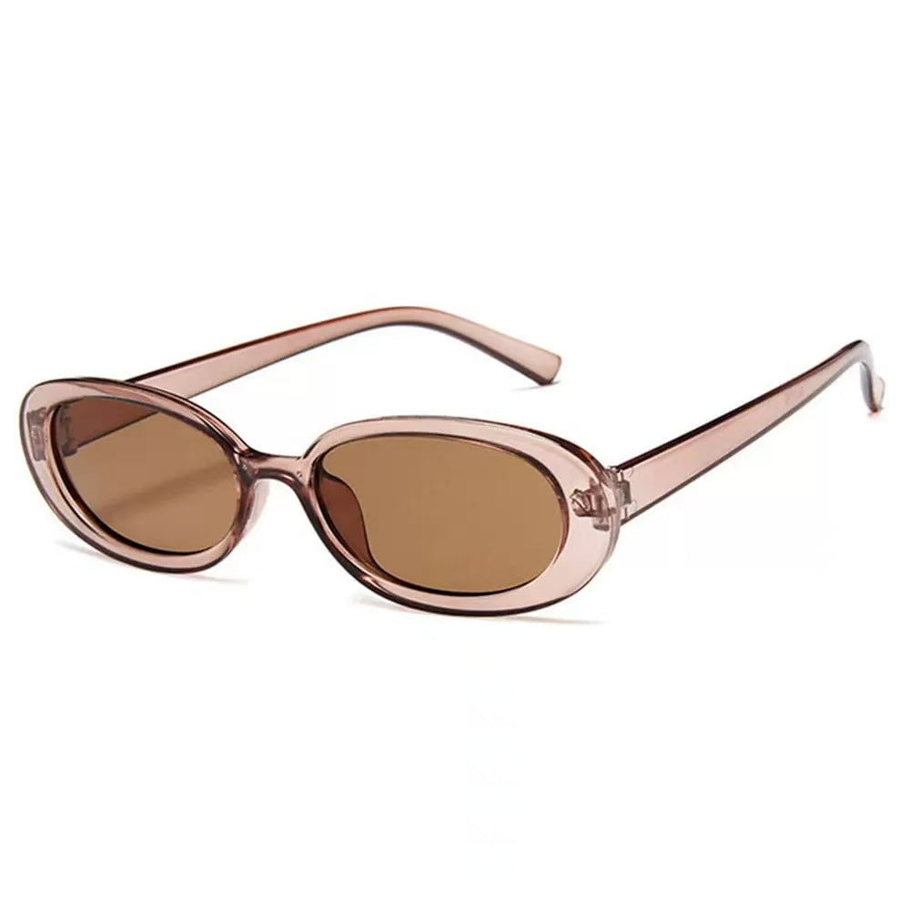 Retro Oval Sunglasses