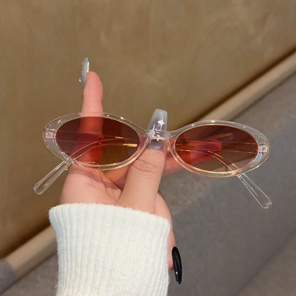 Retro Oval Sunglasses